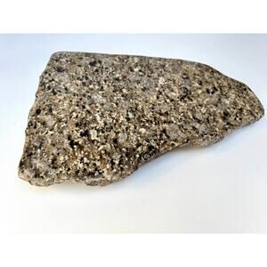 Natural Granite Lazy Susan Turntable, Sculptural Stone Serving Tray